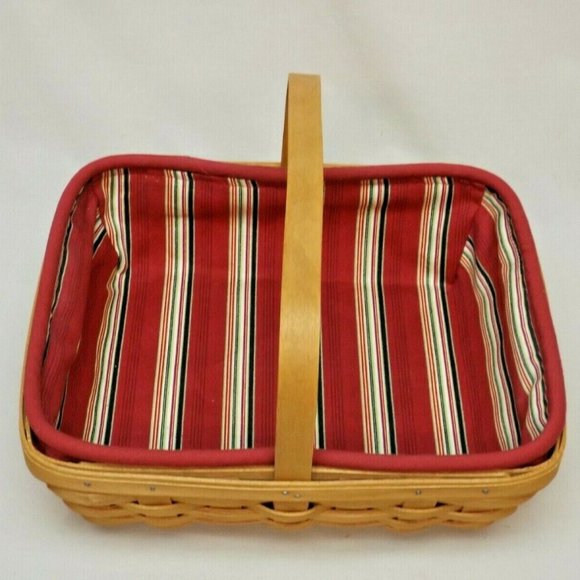 Longaberger 2005 Napkin Basket with Liner - Picture 9 of 14